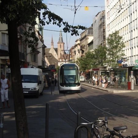 Appartement Gare Strasbourg Avec Parking Bagian luar foto